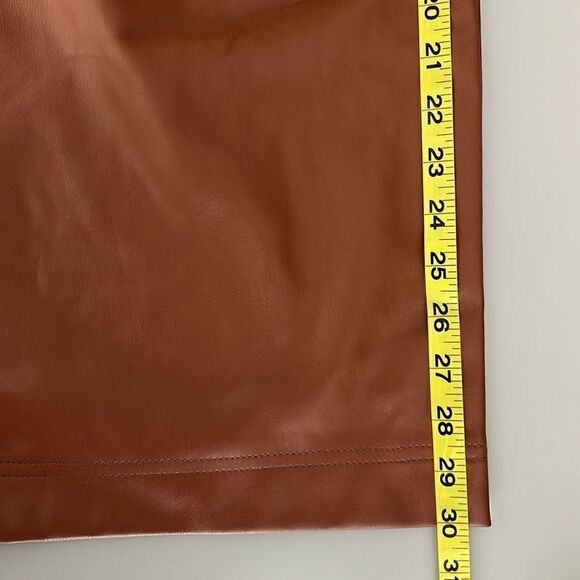 015 New Steve Madden Faux Leather Cargo Pants Size M - Picture 11 of 11